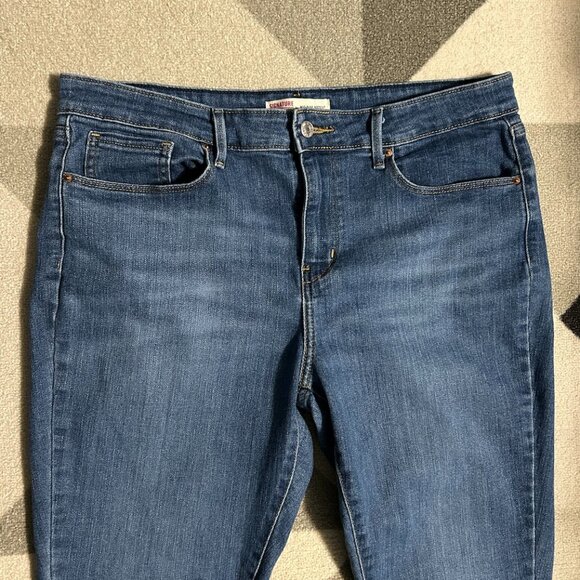 Signature By Levi Strauss Mid-Rise Bootcut Jeans Women's Size 14L - Picture 2 of 8